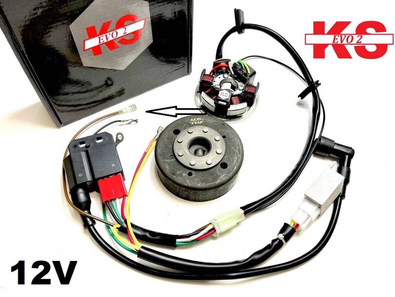 12V / 85Watt Kokusan EVO2 Stern Zündung Kontaktlos / für KREIDLER 50ccm von Kokusan