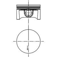 Kolben KOLBENSCHMIDT 40388600 von Kolbenschmidt