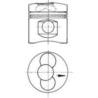 Kolben KOLBENSCHMIDT 90915700 von Kolbenschmidt
