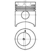 Kolben KOLBENSCHMIDT 91005700 von Kolbenschmidt