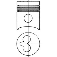 Kolben KOLBENSCHMIDT 91007600 von Kolbenschmidt