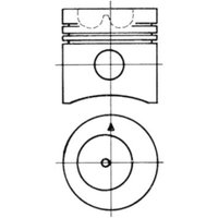 Kolben KOLBENSCHMIDT 93069600 von Kolbenschmidt