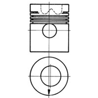 Kolben KOLBENSCHMIDT 93175600 von Kolbenschmidt