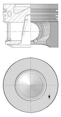 Kolbenschmidt 41264610 - Kolben von Kolbenschmidt