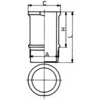 Zylinderlaufbuchse KOLBENSCHMIDT 89 584 110 von Kolbenschmidt