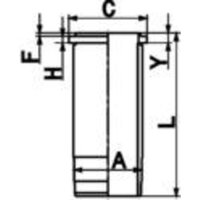 Zylinderlaufbuchse KOLBENSCHMIDT 89370110 von Kolbenschmidt