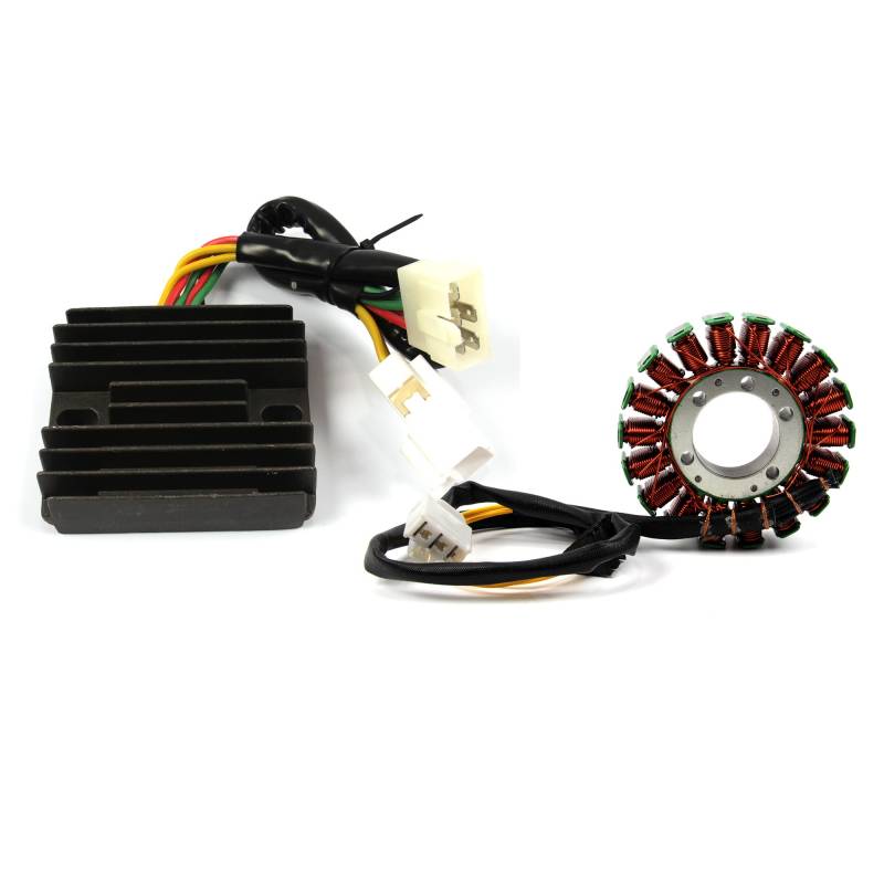 Konerstone Motor Stator Spule und Spannungsregler Gleichrichter für Honda VFR800 2002-2009 Motorrad Ersatz Zubehör VFR 800 2003 2004 2005 2006 2007 2008 von Konerstone