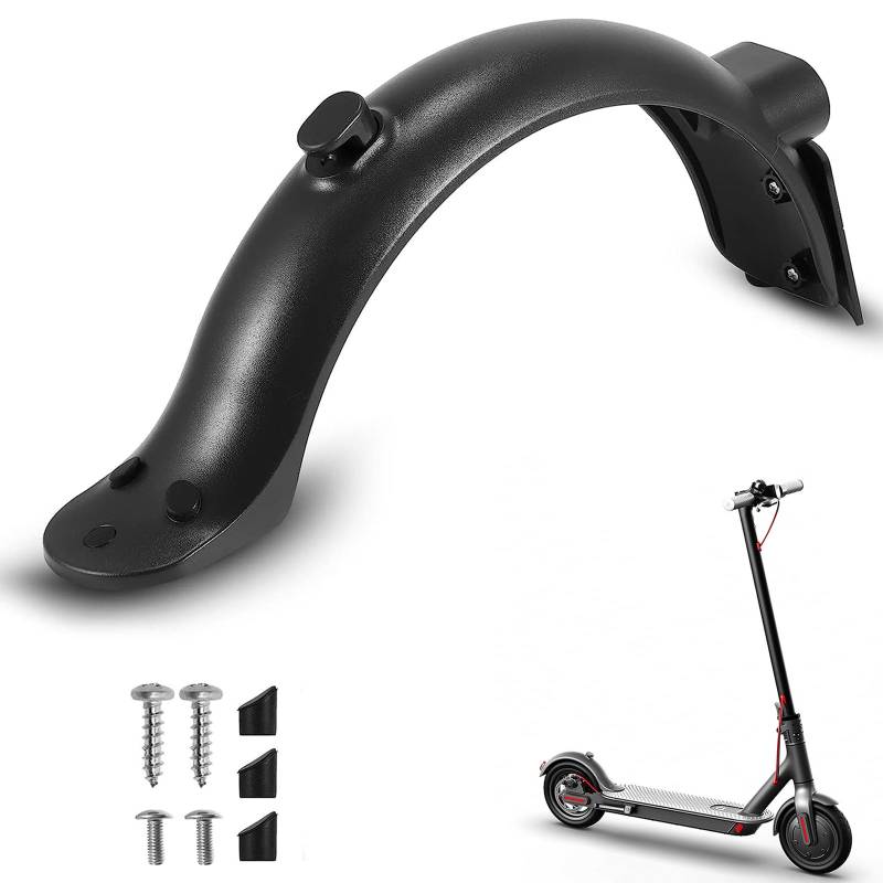 Xiaomi Scooter Schutzblech, Konesky Xiaomi Scooter Schutzblech Hinten, Hinterer Schutzblech Elektroroller Reparaturteil mit Haken Scooter Kotflügel Hinten für Xiaomi Mijia M365 von Konesky