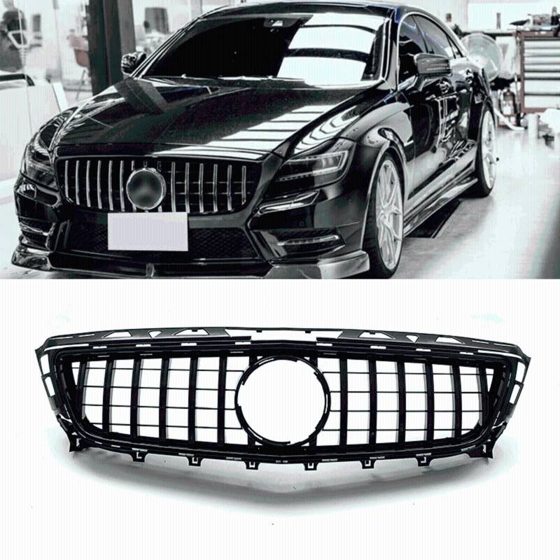 Konforhom Für Mercedes Benz CLS Klasse W218 GT R GTR Grill 2011-2014 Frontgrill Schwarz Neu von Konforhom