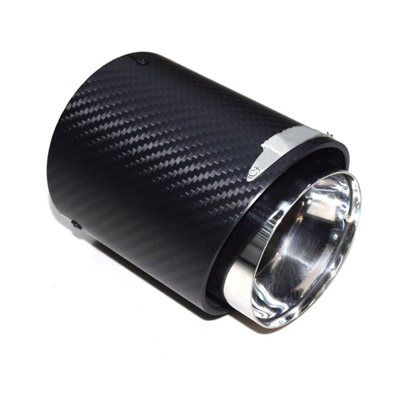 Konforhom Für Mini R55 R56 R57 R58 R59 R60 R61 Carbon Fiber Edelstahl Schalldämpfer Abdeckung für Auspuffrohr von Konforhom