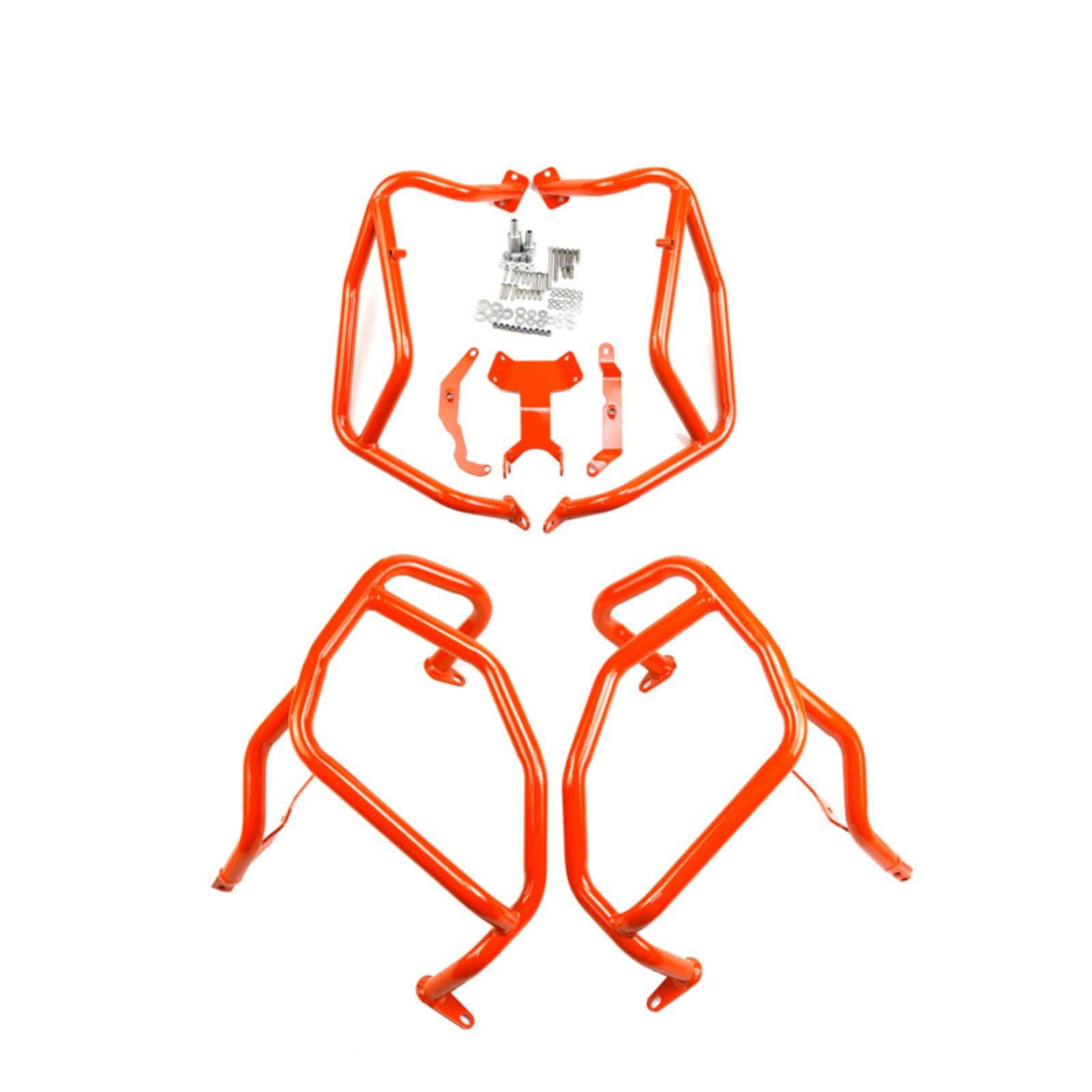 Konforhom Motorschutz-Set für Motorrad-Schutz-Set für KTM Duke 790 890ADV/R 2024, Orange von Konforhom