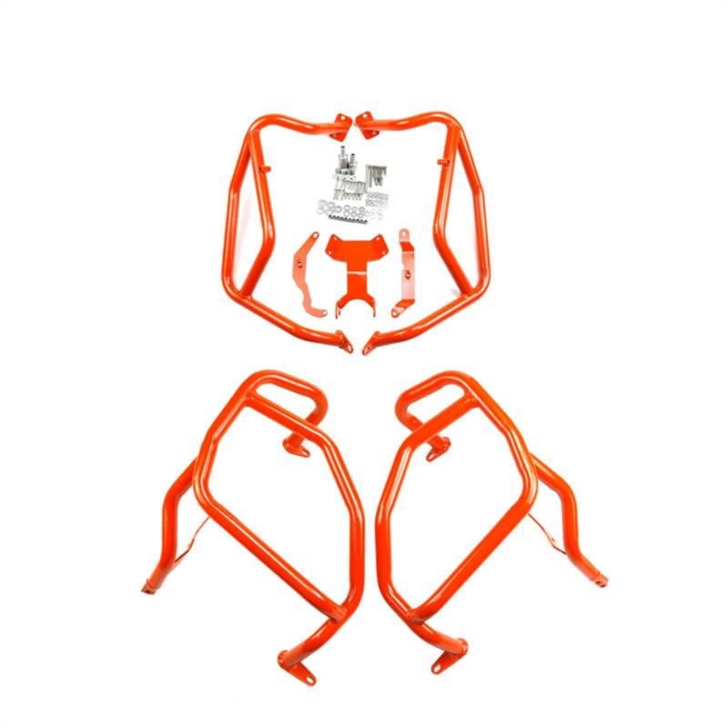 Konforhom Motorschutz-Set für Motorrad-Schutz-Set für KTM Duke 790 890ADV/R 2024, Orange von Konforhom