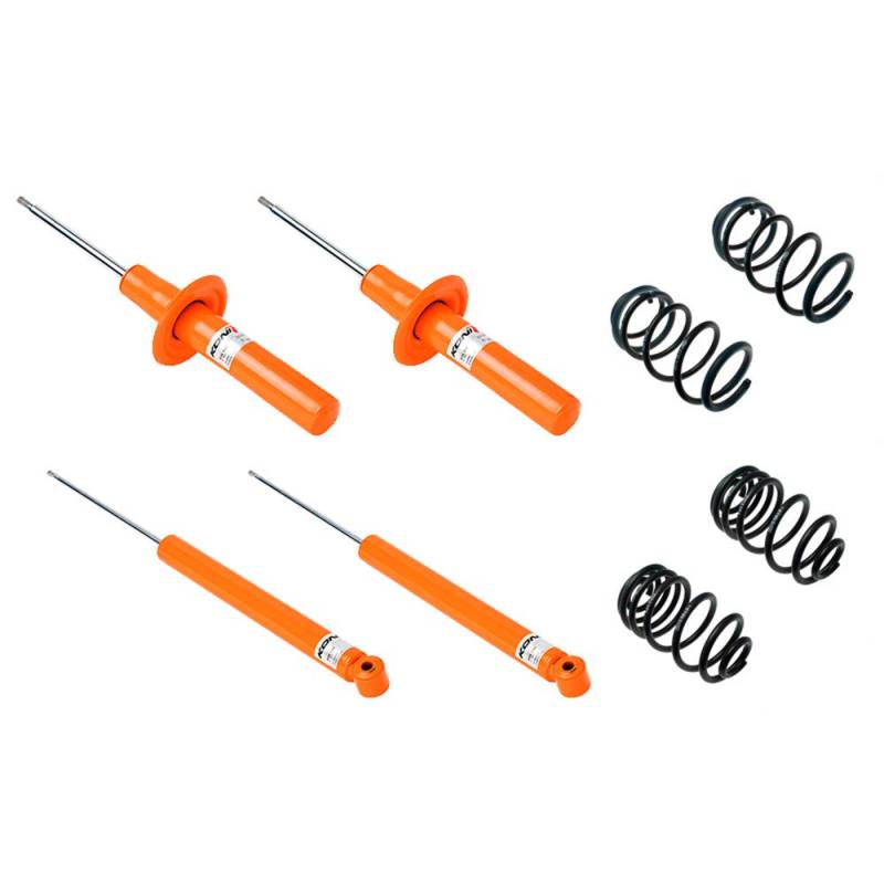 KONI Str.T kit kompatibel mit Audi A4 (B8/8K) Avant 2WD&Quattro / Limousine Quattro / A5 (8T) Sportback&Cabrio / S4 / S5 Vorderachse-Last bis 1100kg (30 mm) (1120-0614) von Koni