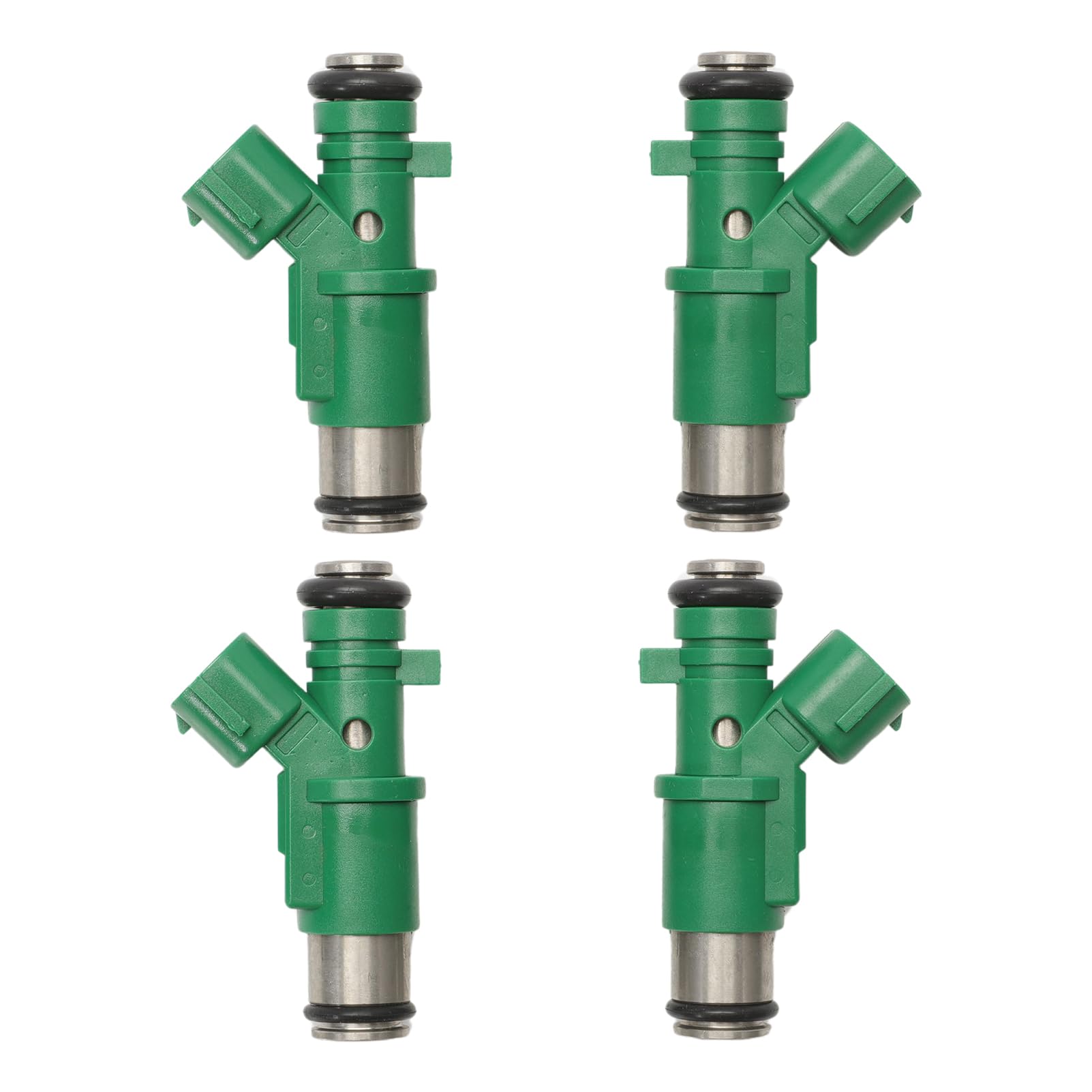 Konuooer 4PCS Einspritzdüse Fuel Injector für Peu-geot 1007 206 207 Einspritzventil Einspritzdüse Injektor für Cit-roen C2 C3 Nemo 01F023 1984G0 9655833580 81.217, 75117167, H75117167, 348002 von Konuooer