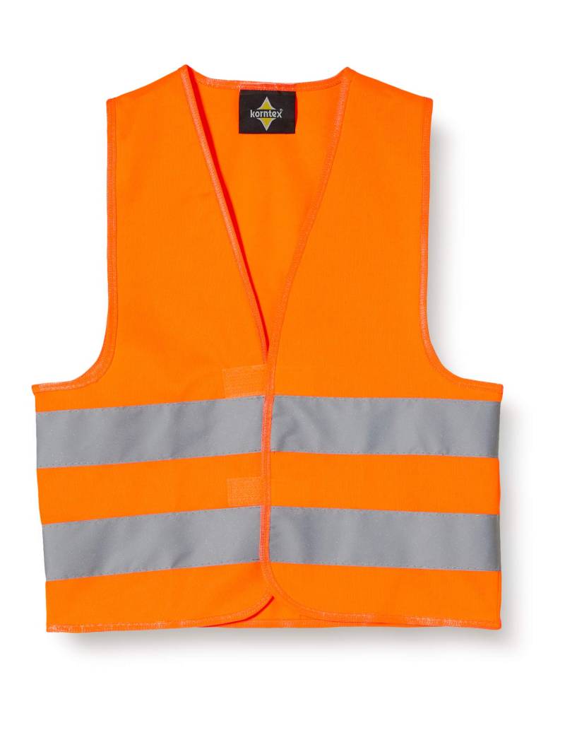 Korntex Warnweste Standard - Kinder, Orange, XS von Korntex