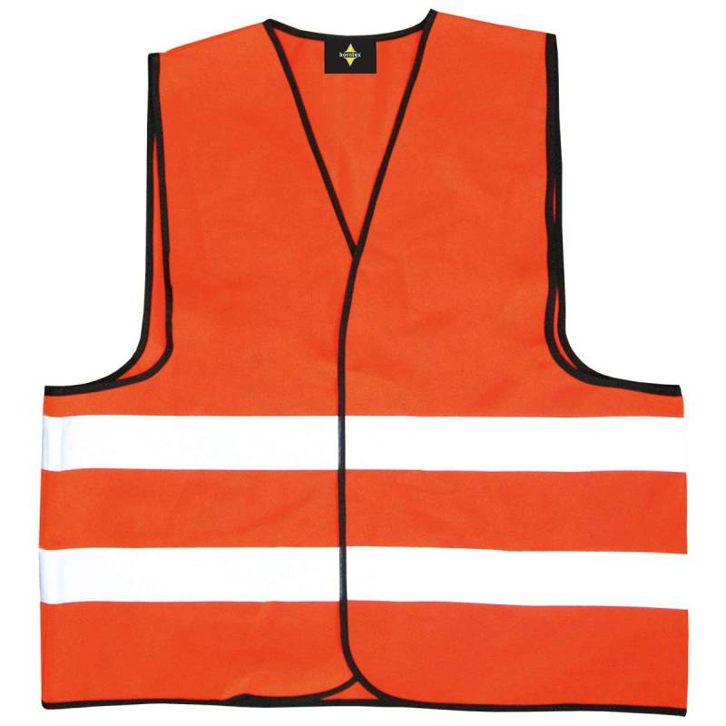 korntex Warnweste Standard - schwarzer Saum orange 6XL von korntex