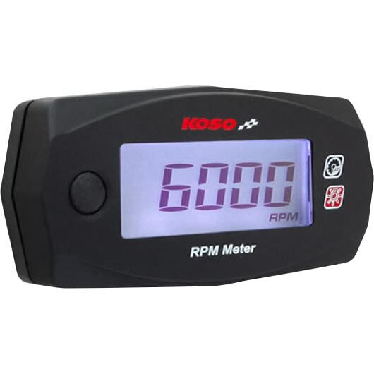 Koso LCD Drehzalmesser Mini 4 mit Batteriebetrieb von Koso