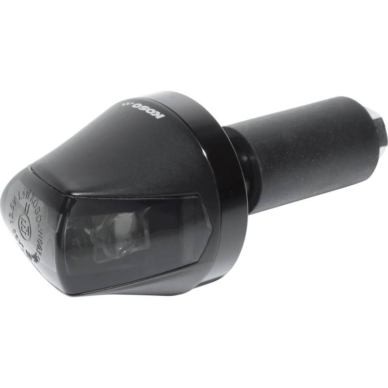 Koso LED Lenkerendenblinker Knight Metall Ø36mm schwarz, getönt von Koso