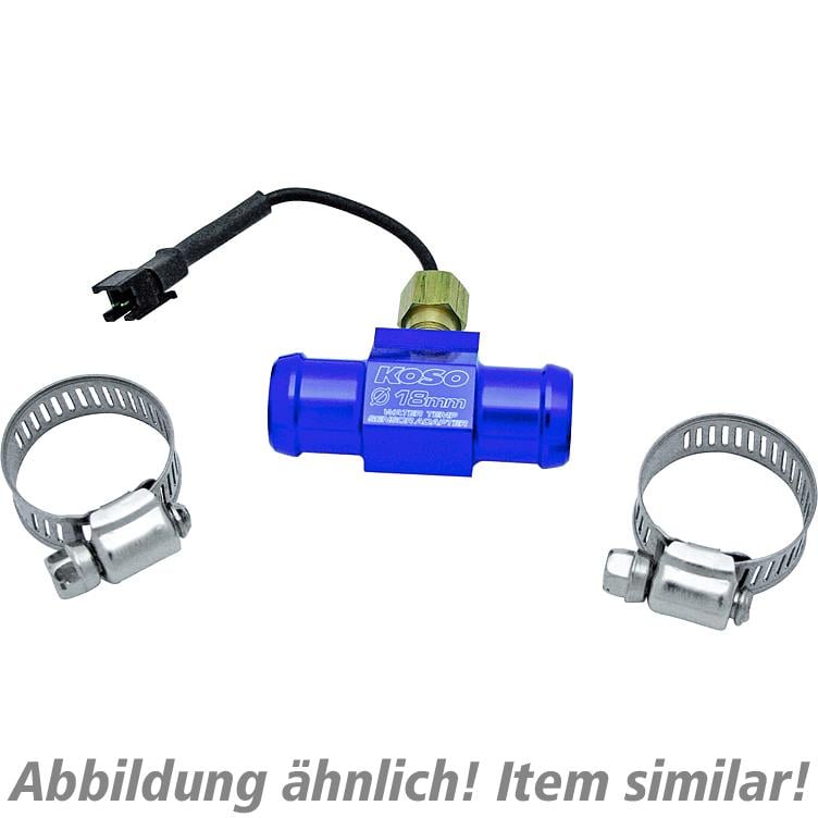 Koso Wassertemperatursensor zur Schlauchmontage Ø22 x 56 mm von Koso