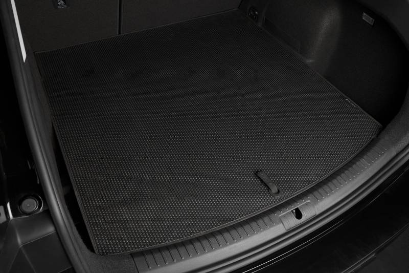 Kovvar Duogrip Gummi Kofferraummatte passend für Volkswagen ID.7 2023-2024 Passend zur Ausführung: Nur passend für Modelle mit tiefem variabelen Ladeboden von Kovvar