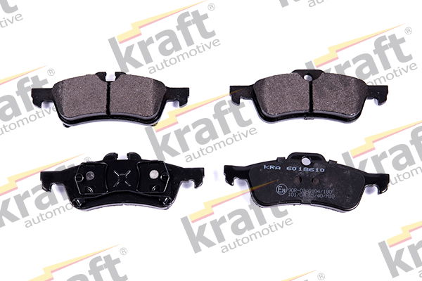 Bremsbelagsatz, Scheibenbremse Hinterachse Kraft Automotive 6018610 von Kraft Automotive