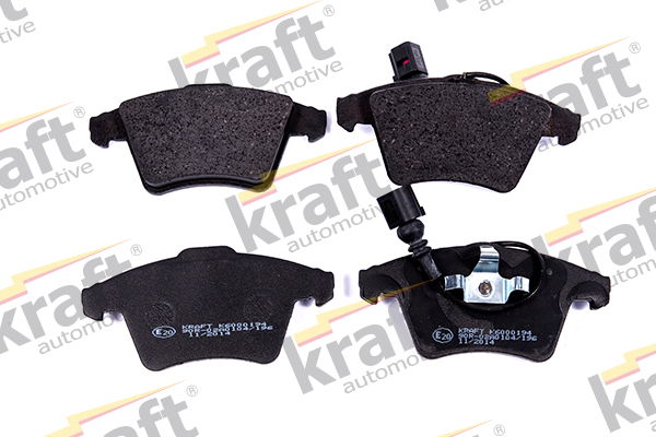 Bremsbelagsatz, Scheibenbremse Vorderachse Kraft Automotive 6000194 von Kraft Automotive