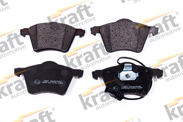 Bremsbelagsatz, Scheibenbremse Vorderachse Kraft Automotive 6000328 von Kraft Automotive