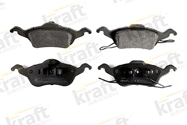 Bremsbelagsatz, Scheibenbremse Vorderachse Kraft Automotive 6002300 von Kraft Automotive