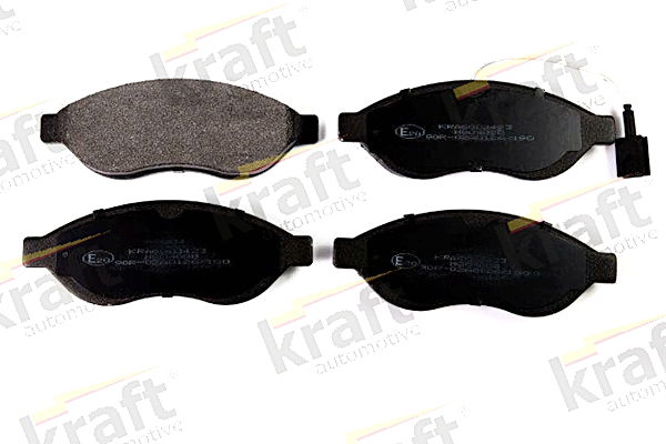 Bremsbelagsatz, Scheibenbremse Vorderachse Kraft Automotive 6003423 von Kraft Automotive