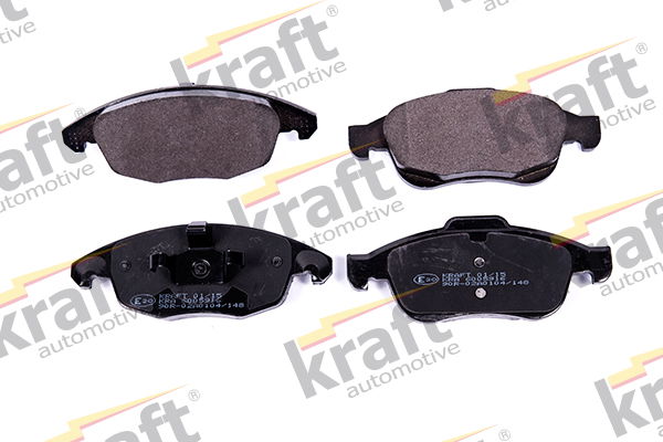 Bremsbelagsatz, Scheibenbremse Vorderachse Kraft Automotive 6005916 von Kraft Automotive