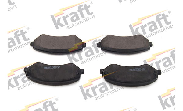 Bremsbelagsatz, Scheibenbremse Vorderachse Kraft Automotive 6008534 von Kraft Automotive