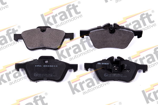 Bremsbelagsatz, Scheibenbremse Vorderachse Kraft Automotive 6008610 von Kraft Automotive