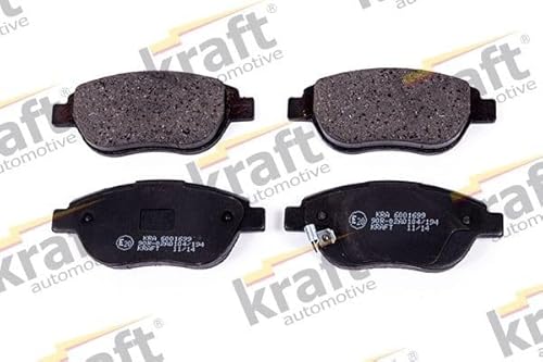 Kraft Automotive 6001699 Bremsbelagsatz, Scheibenbremse von Kraft Automotive