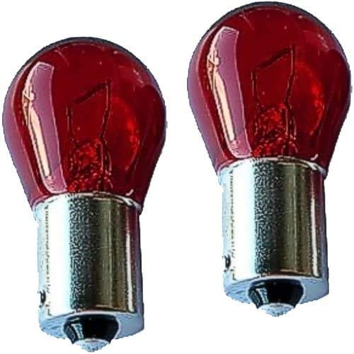 KRAWEHL BA15S Kugelbremsleuchte, Kontrollleuchte, rot, 12 V, 21 W von KRAWEHL