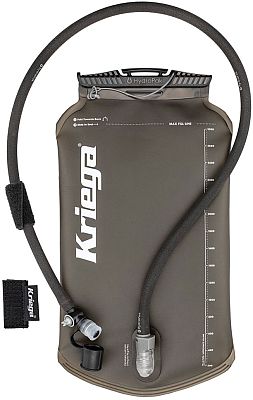 Kriega 3L Heavy Duty, Trinkblase - Schwarz/Transparent - 3 l von Kriega