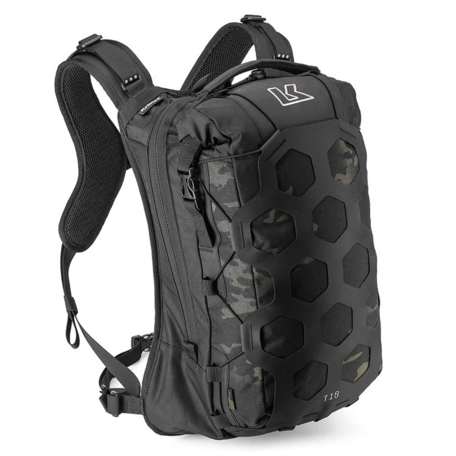 Kriega Trail 18 Multicam Motorrad Rucksack von Kriega