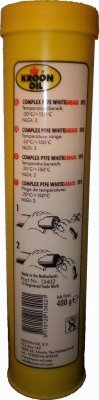 Kroon Oil Complex PTFE White Grease EP 2 400 Gramm Kartusche von Kroon-Oil