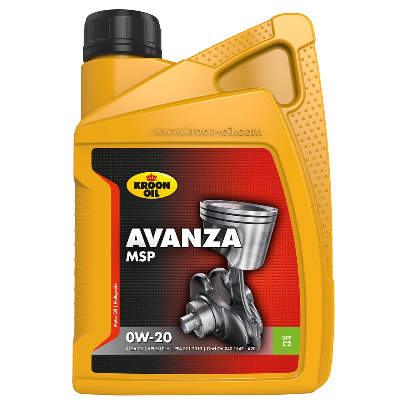 Kroon-Oil Motoröl Avanza MSP 0W-20 1 liter von Kroon-Oil