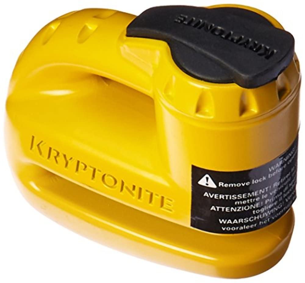 Kryptonite 000884 Keeper 5s Yellow Disc Lock von Kryptonite