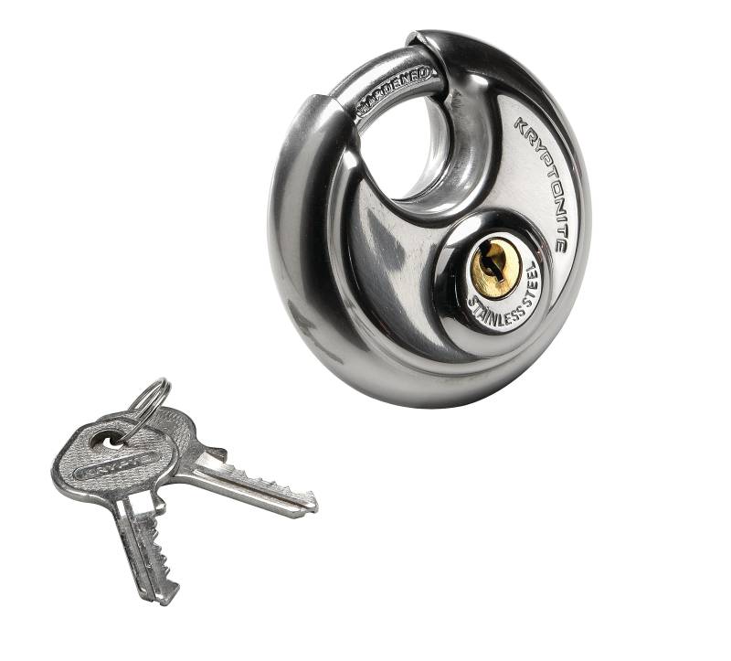 Disc 850434 S.S Key Padlock 70Mm , von Kryptonite