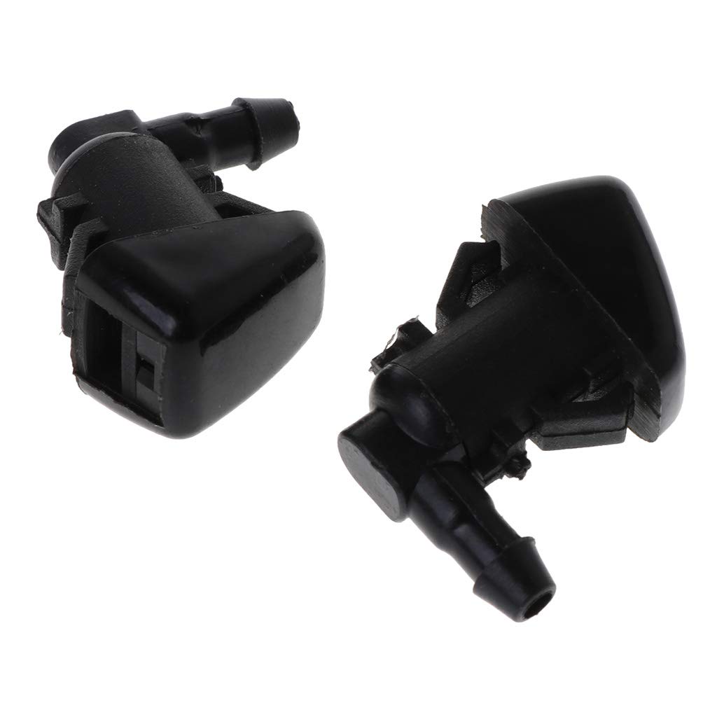 Ksikdeg 2 x Auto-Windschutzscheiben-Reinigungsdüsen-Adapter für 2007–2011, 2006–2010, 2008–2012 von Ksikdeg