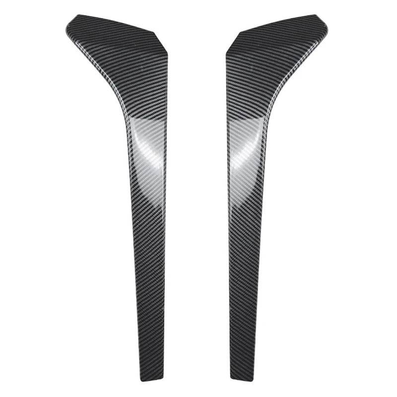 Heckscheiben Spoiler Für VW Für Tiguan Für Für MK2 2017 Auto Heckscheibe Seitenspoiler Spoiler Canards Splitter Auto Spoiler(Carbon Fiber) von Kucihum