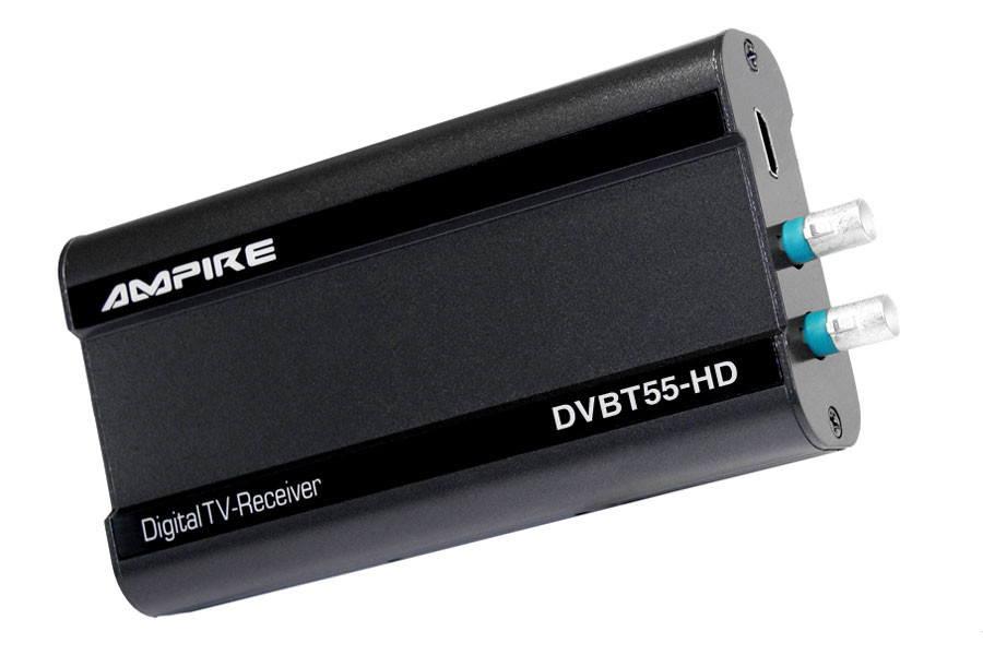 AMPIRE DVB-T HD-Receiver mit USB-Recorder (MPEG4) von Kufatec