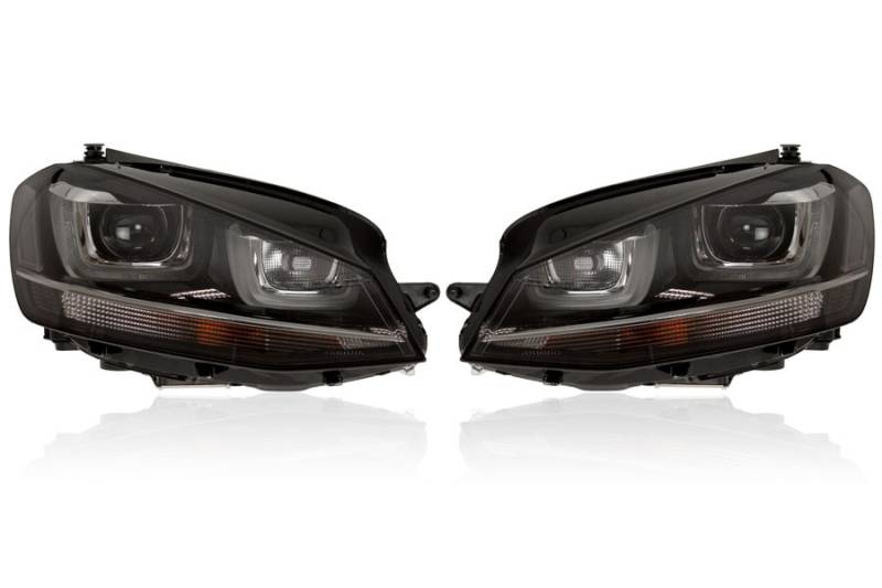 Bi-Xenon Scheinwerfer mit LED TFL für VW Golf 7 von Kufatec