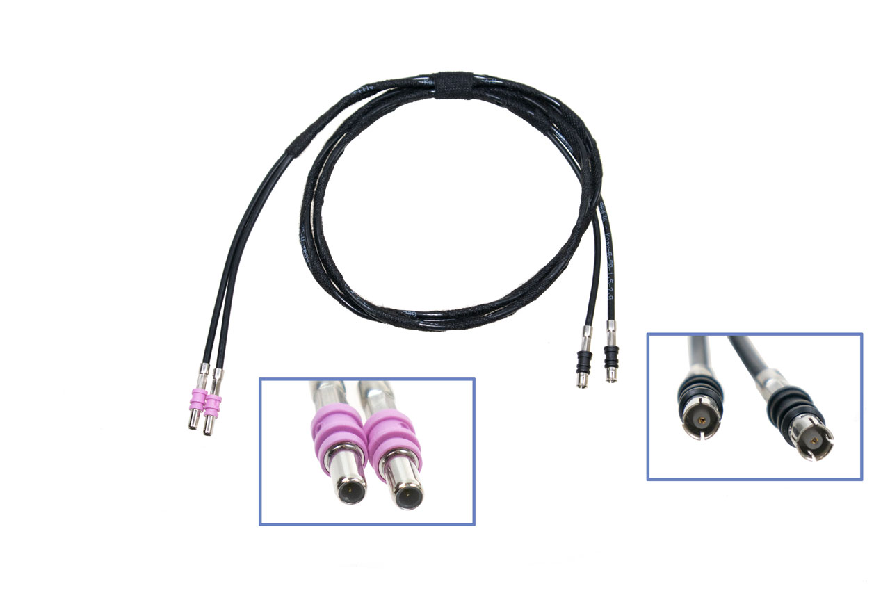 Fakrakabel 2x Buchse auf 2x Stift von KUFATEC GmbH & Co. KG