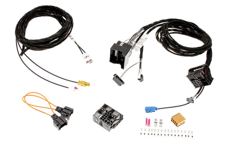 Kabelsatz Umrüstung MMI basic auf MMI 3G High für Audi A4 8K, A5 8T von Kufatec