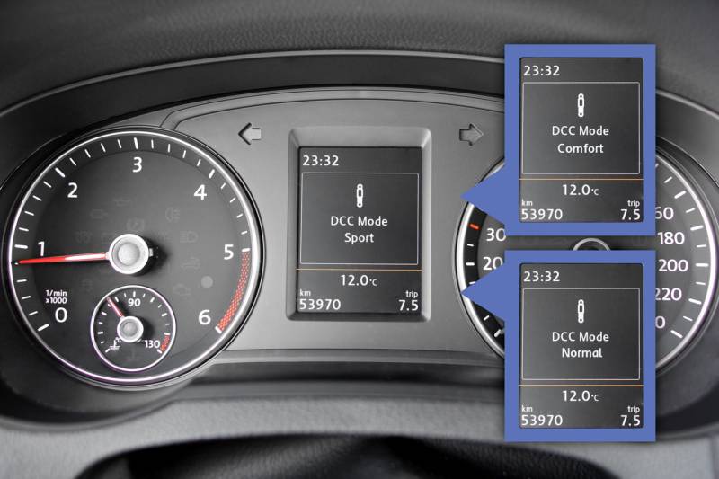 Kabelsatz elektronische Dämpferregelung DCC für VW, Seat von Kufatec