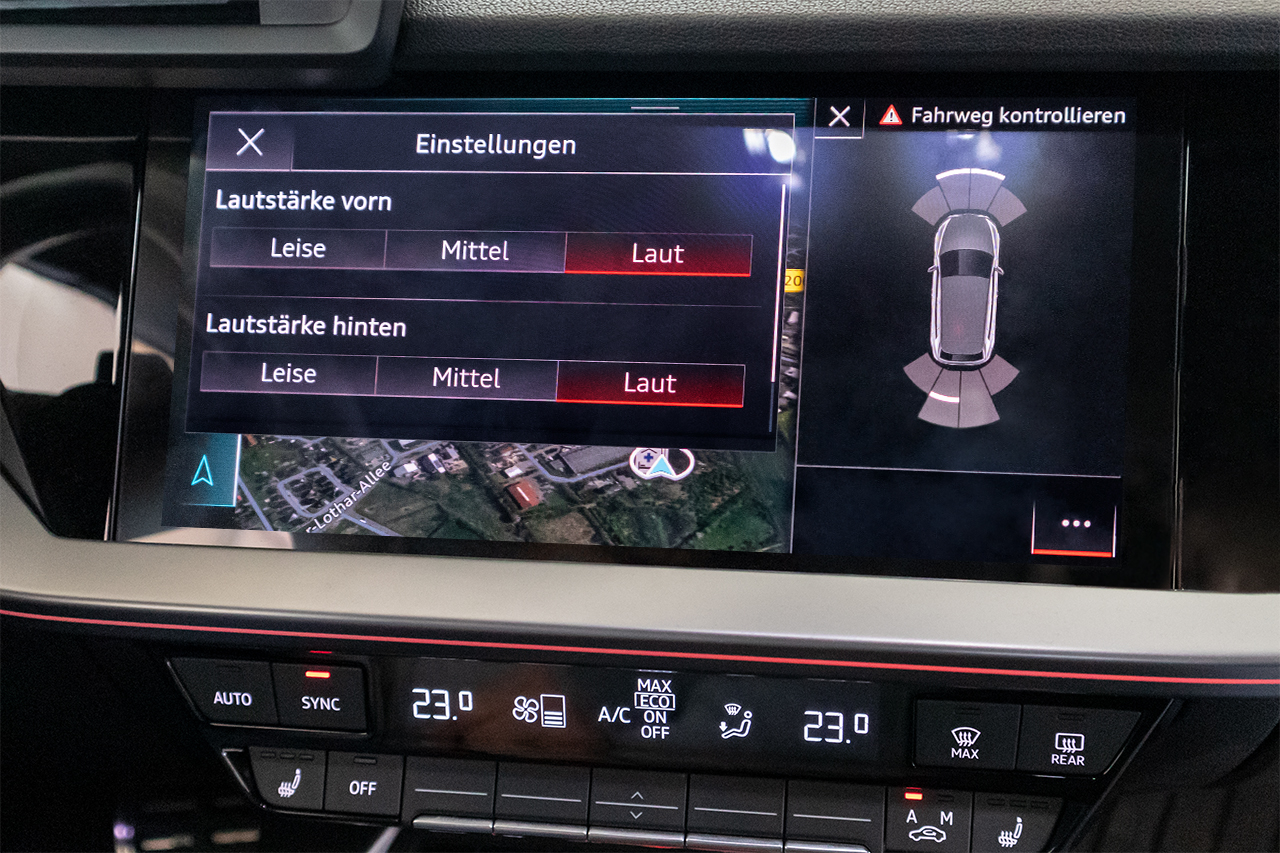 Komplett-Set Park Pilot Front für Audi A3 8Y von Kufatec