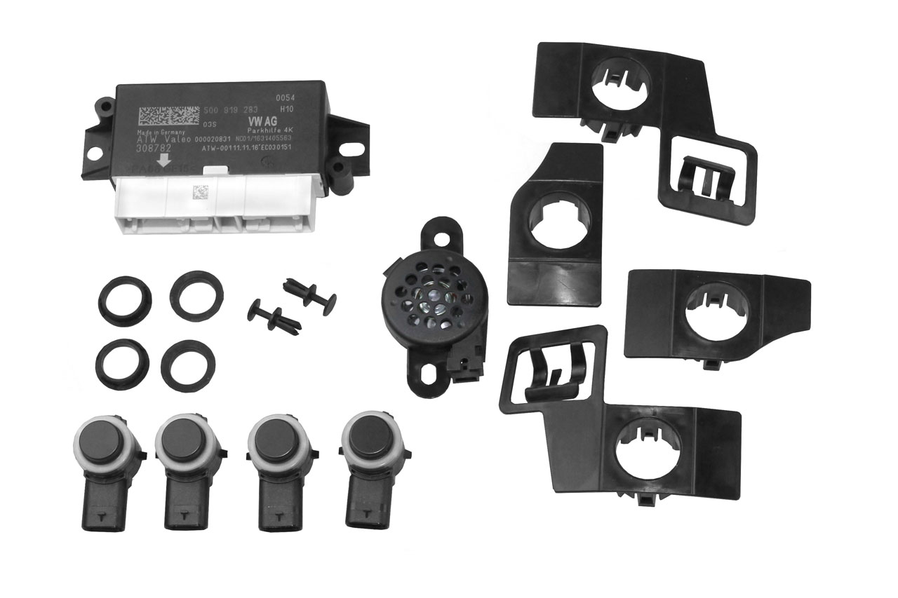 Komplett-Set Park Pilot Heck inkl. OPS für VW Polo 6R von Kufatec