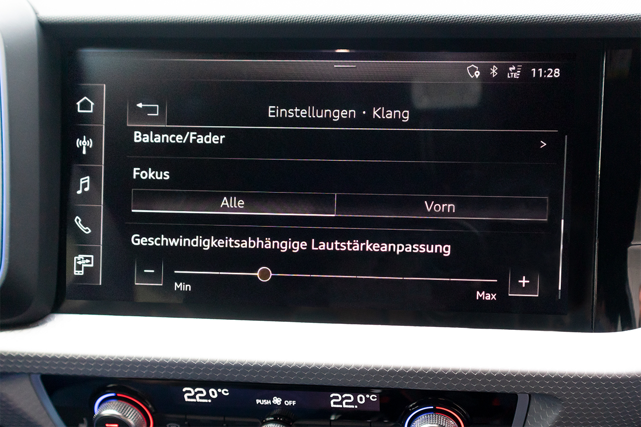 Komplettset Lautsprecher aktiv Soundsystem für Audi A1 GB von Kufatec
